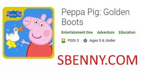 peppa pig golden boots