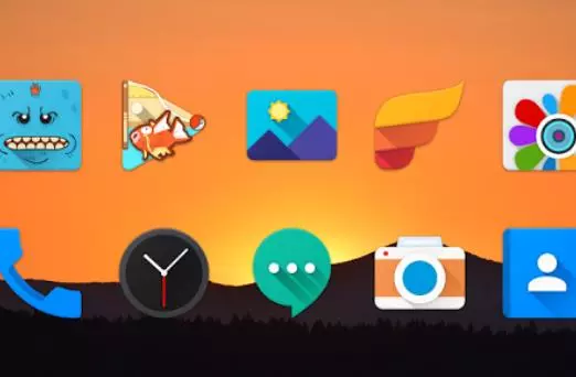 Gameplay screenshot from perfect icon pack for Android