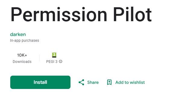 permission pilot