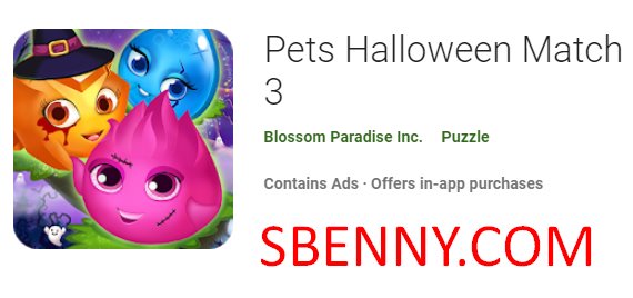  Pets Halloween Match 3