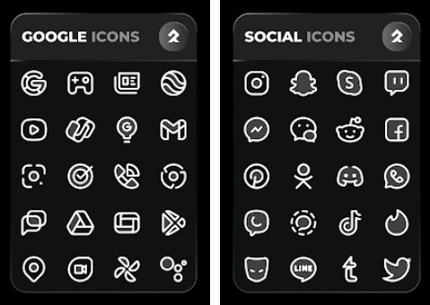 fantomfehér ikonok eladók MOD APK Android