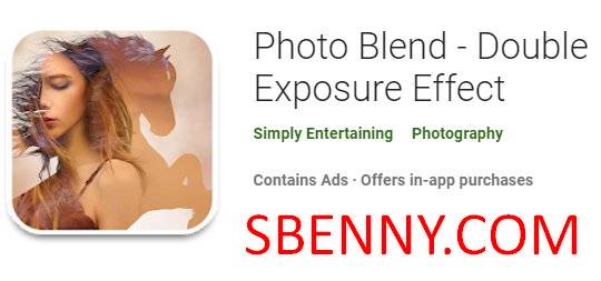 photo blend double exposure effect