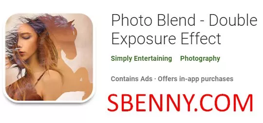 photo blend double exposure effect