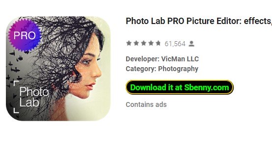  Photo Lab PRO Picture Editor: effects, blur & art