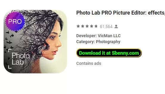  Photo Lab PRO Picture Editor: effects, blur & art