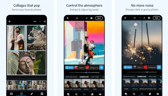 Gameplay screenshot from photoshop express photo editor for Android