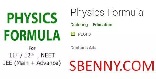 physics formula