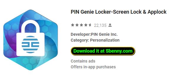  PIN Genie Locker-Screen Lock & Applock
