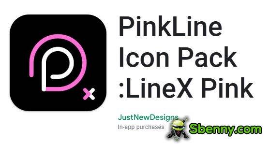 pinkline icon pack linex pink