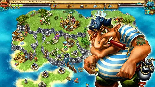 Gameplay screenshot from pirate chronicles for Android