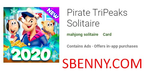  Pirate TriPeaks Solitaire