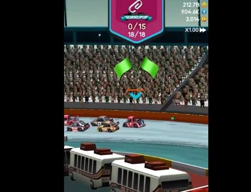 Gameplay screenshot from pit stop racing manager for Android