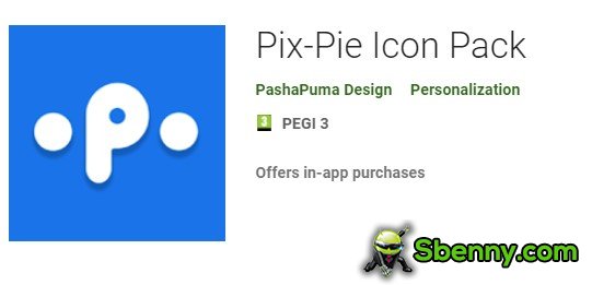 pacchetto di icone pix pie