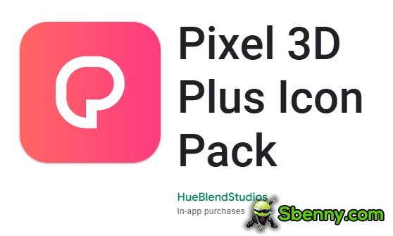pixel 3d plus icon pack