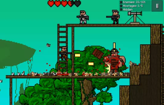 Gameplay screenshot from pixel force 2 for Android