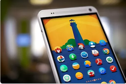 Gameplay screenshot from pixxr2 icon pack for Android
