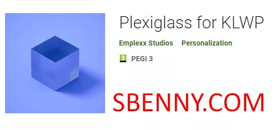  Plexiglass for KLWP APK