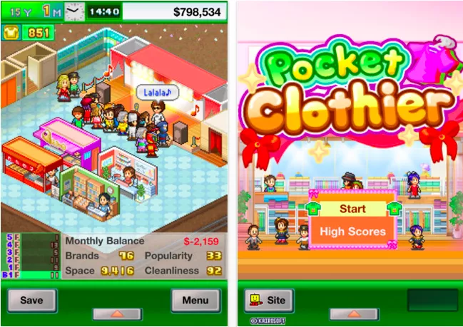  Pocket Clothier