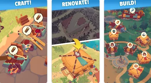 Gameplay screenshot from pocket tales survival game for Android