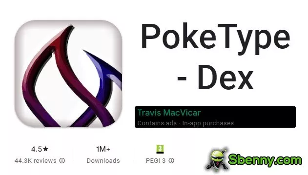  PokeType - Dex