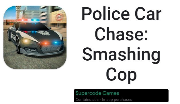  Police Car Chase: Smashing Cop