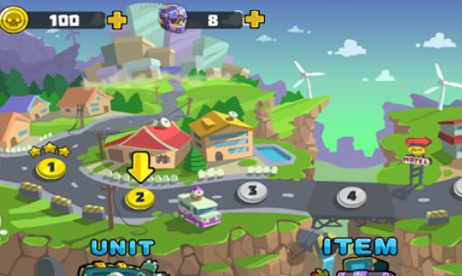 Gameplay screenshot from police vs zombies for Android