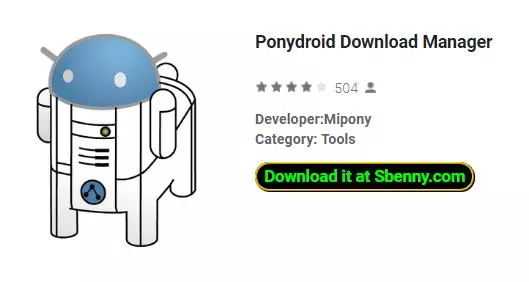 ponydroid download manager