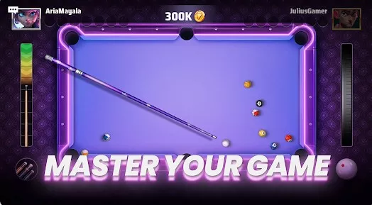 Gameplay screenshot from pool masters for Android