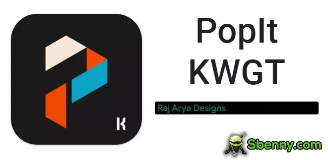  PopIt KWGT