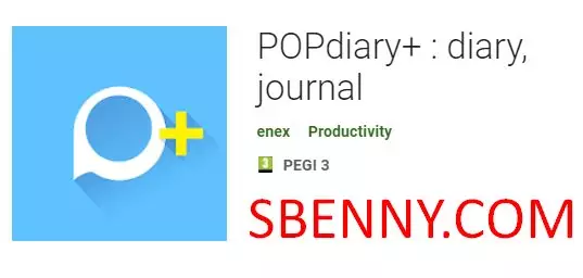 popdiary plus diary journal