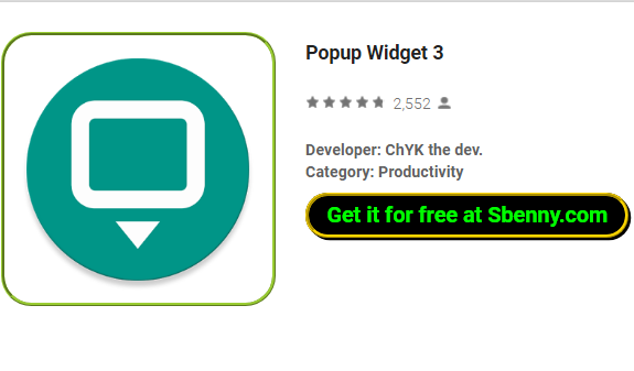  Popup Widget 3