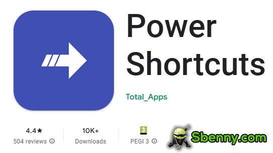 power shortcuts