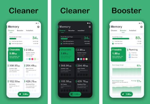 Gameplay screenshot from powerful cleaner pro for Android