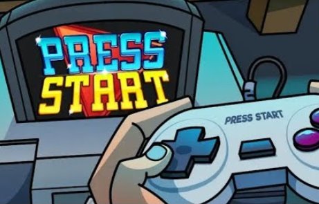 press Start game nostalgia clicker