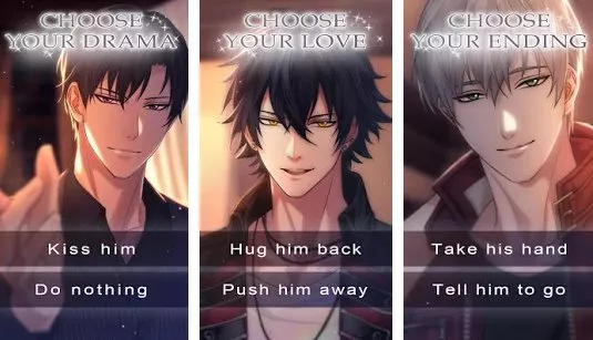 Gameplay screenshot from prestigious passions romance otome game for Android