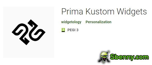 prima kustom widgets