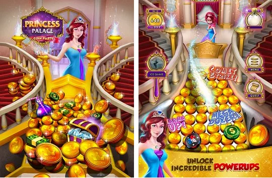  Princess Gold Coin Party Dozer