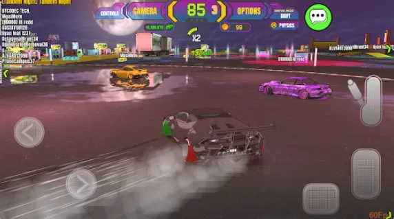 Gameplay screenshot from project drift 2 0 for Android
