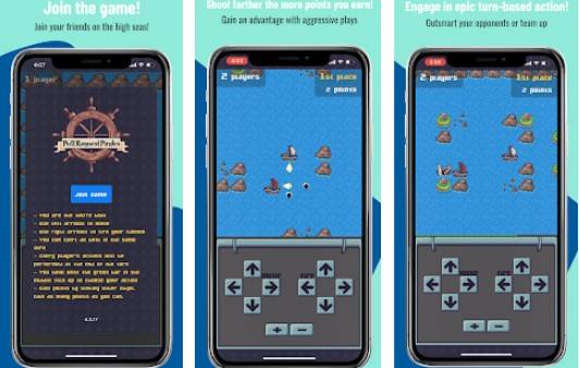 Gameplay screenshot from pull request pirates multiplayer battle arena for Android