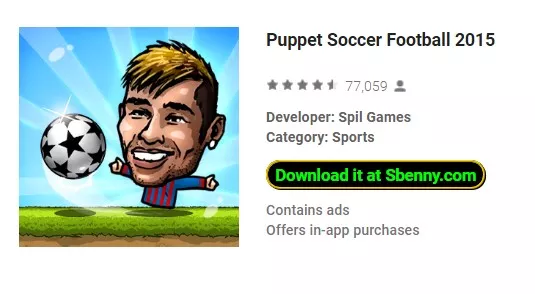 puppet soccer football 2015