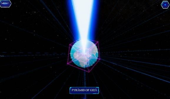 Gameplay screenshot from quantum frequency technologies for Android