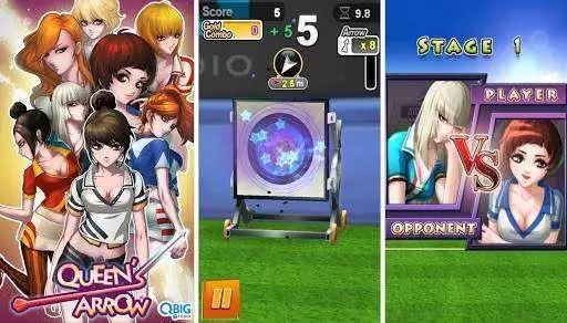 Gameplay screenshot of Queen's Arrow ( Archery ) MOD APK on Android