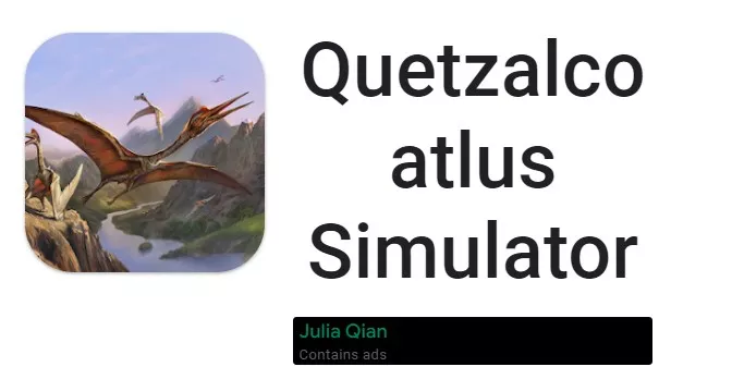  Quetzalcoatlus Simulator