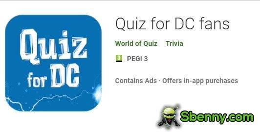 quiz for dc ffans