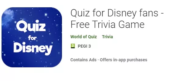  Quiz for Disney fans - Free Trivia Game