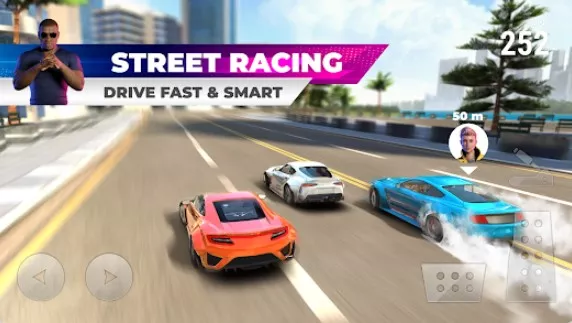 Gameplay screenshot from race max pro car racing for Android