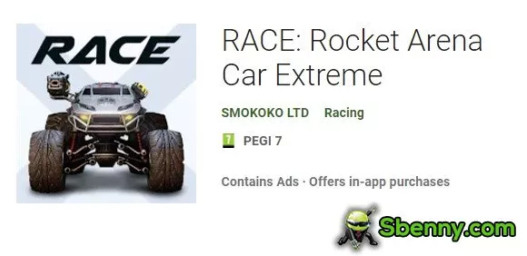 race rocket arena car extreme