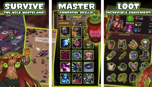Gameplay screenshot from rad dude for Android