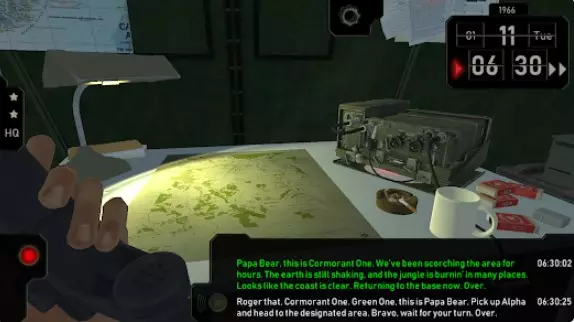Gameplay screenshot from radio commander for Android