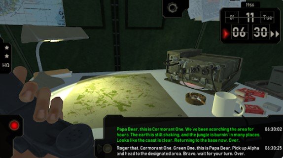 Gameplay screenshot from radio commander for Android